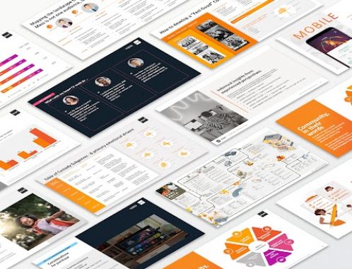 PortfolioSite_Powerpoint_Collage Collage of many Magid reports