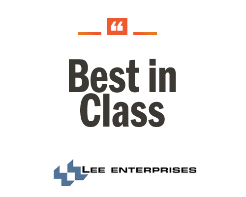 "Best in class" quote by Lee Enterprises