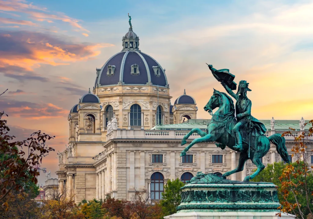 Habsburg dynasty statue