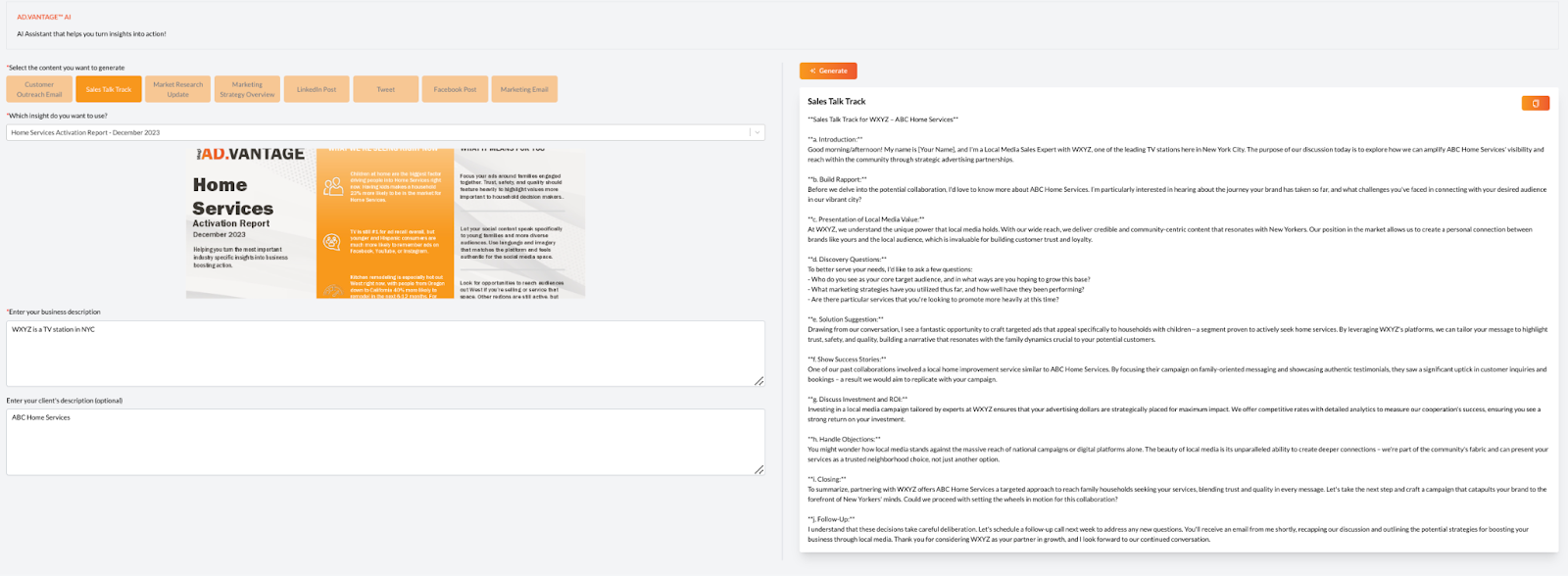 Client Engagement Tools