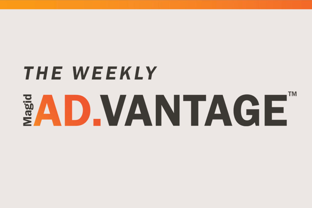 Newsletter masthead for The Weekly Ad.Vantage