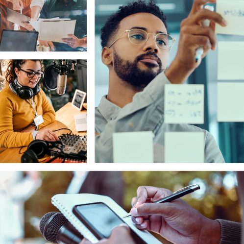 Collaborator Publisher, the AI platform that transforms your raw data and ideas into optimized, perfectly on-brand content ready for publication across every platform. Creators are seeing a productivity improvement of over 50%